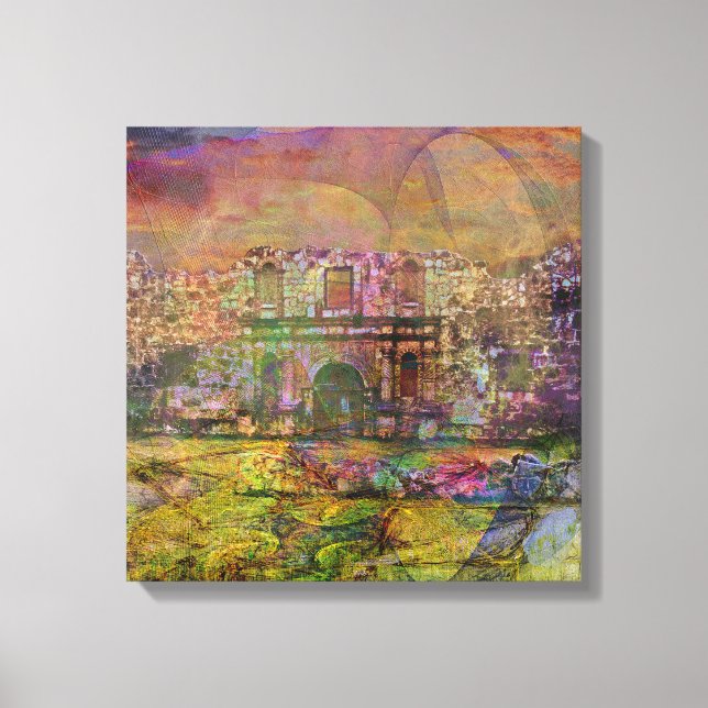 Alamo - Efter fallet - Korgen Canvastryck (Framsida)