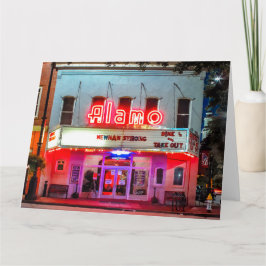ALAMO Jumbo-hälsningskort Kort