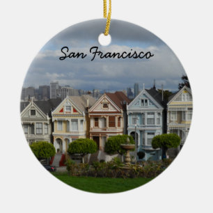 Alamo kvadrerar, San Francisco Julgransprydnad Keramik