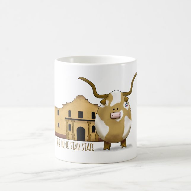Alamo och Longhorn Mugg (Center)