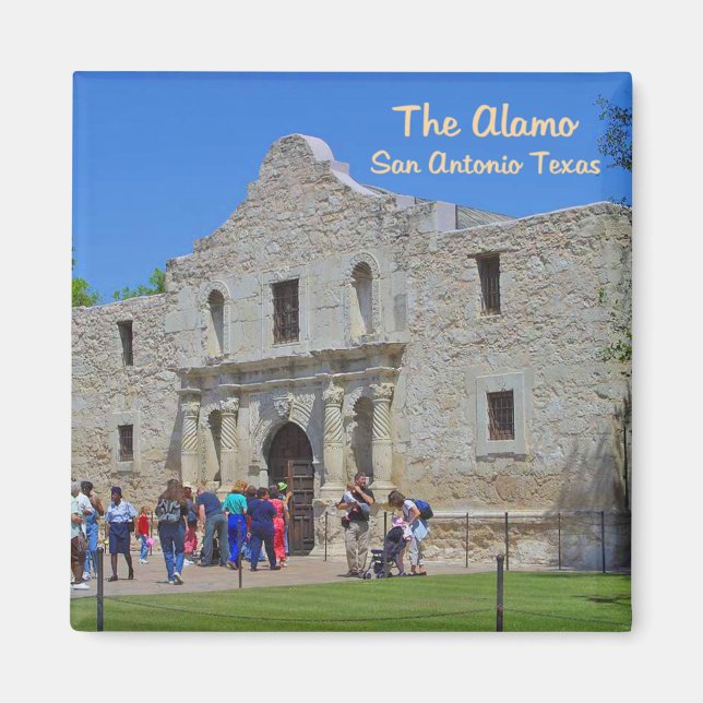 Alamo San Antonio Texas Magnet (Framsidan)