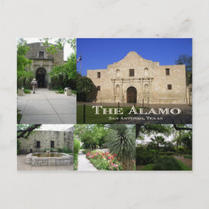 Alamo, San Antonio, Texas Vykort