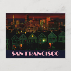 Alamo Square San Francisco Vykort