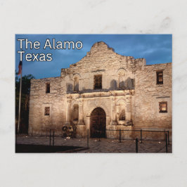 Alamo Texas vycard Vykort