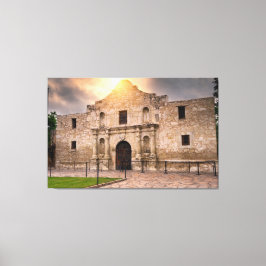 Alamo under den Stigning Sol-testen Canvastryck