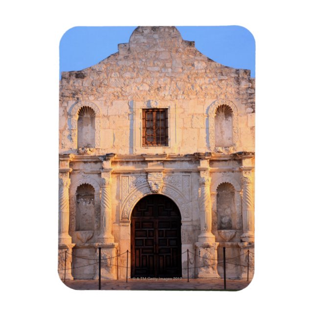 Alamo Uppdrag i San Antonio. Magnet (Vertikal)