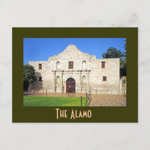 Alamo Uppdrag, San Antonio, Texas, USA Vykort
