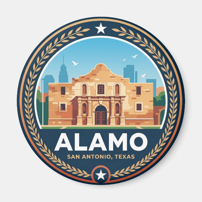 Alamo USA Magnet (Framsidan)