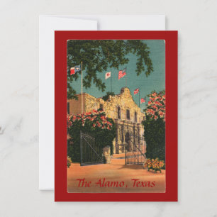 Alamo Vintage Texas-inbjudan Inbjudningar