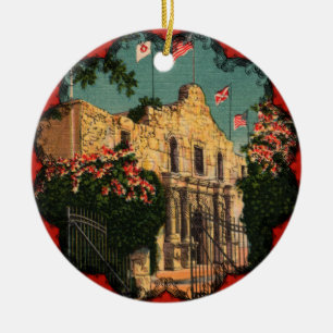 Alamo Vintage Texas Ornament