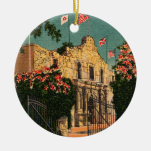 Alamo Vintage Texas Ornament