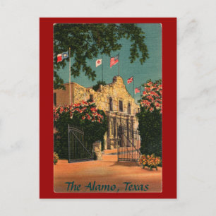 Alamo Vintage Texas vykort