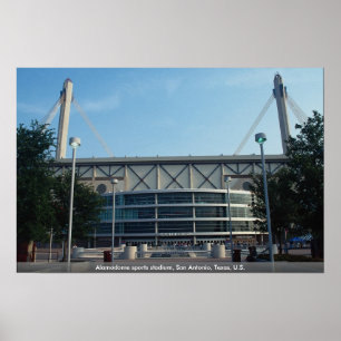 Alamodome sportstadion, San Antonio, Texas, U.S. Poster