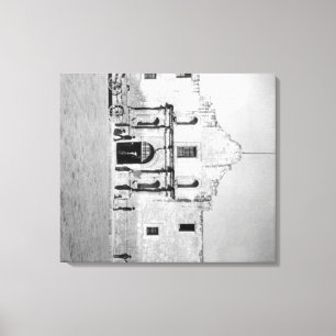 Alamoen i San Antonio, TX fotograferar #1 Canvastryck