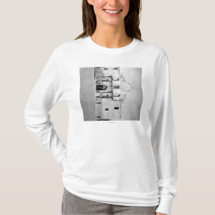 Alamoen i San Antonio, TX fotograferar #1 T Shirt
