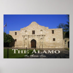 Alamoen, San Antonio Texas Poster