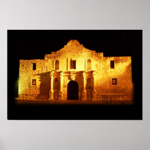 Alamoen, San Antonio, Texas Poster