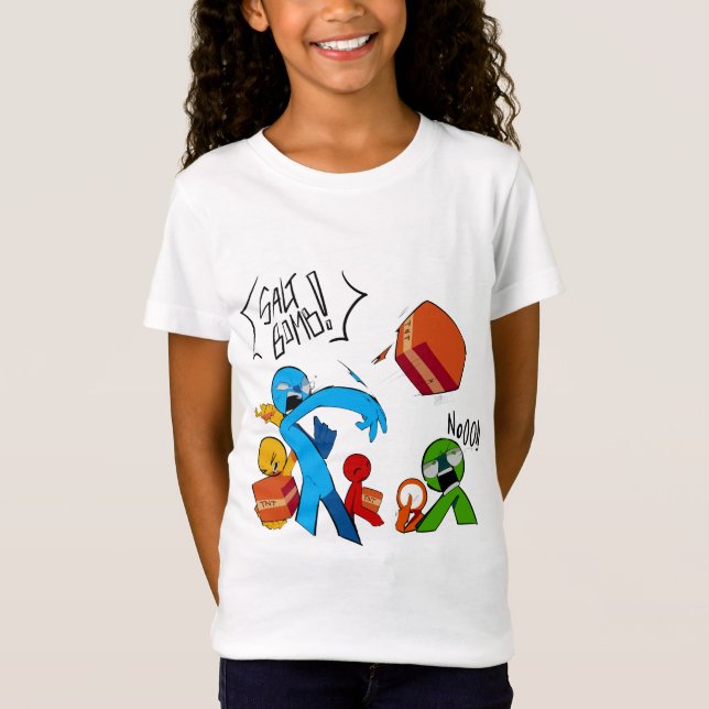 Alan Animation Becker Funny T Shirt (Framsida)