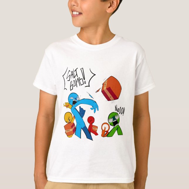 Alan Animation Becker Funny T Shirt (Framsida)