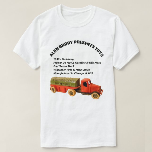 ALAN BRODY PRESENTER LEKSAK T SHIRT (Design framsida)