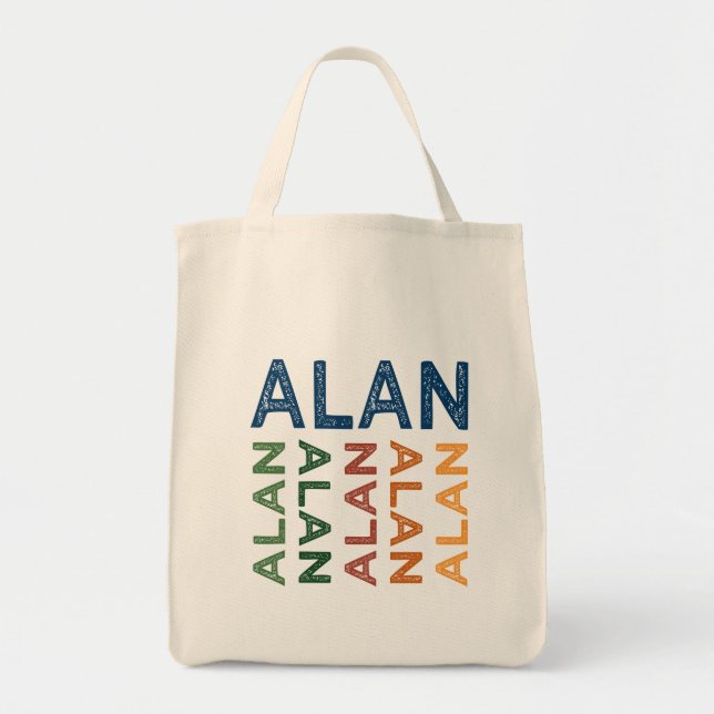 Alan Cute Colorful Tygkasse (Framsidan)