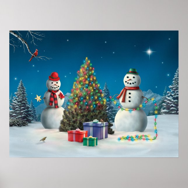 Alan Giana "All is Bright" Poster (Framsidan)