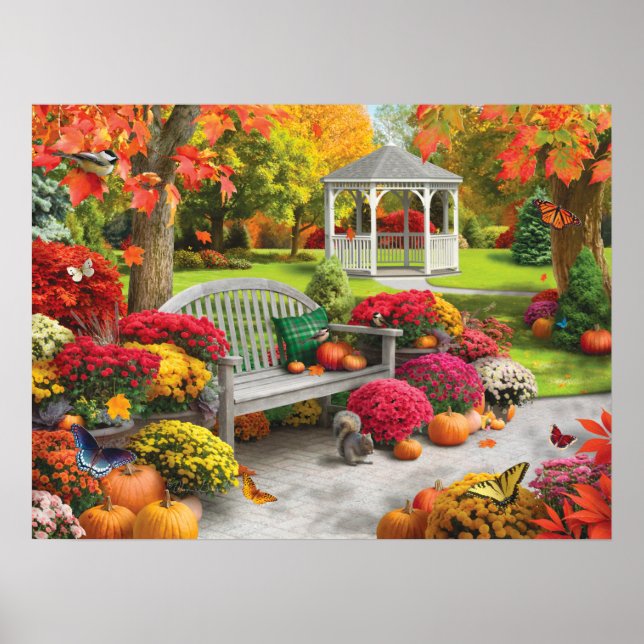 Alan Giana "Autumn Oasis 2" Poster (Framsidan)
