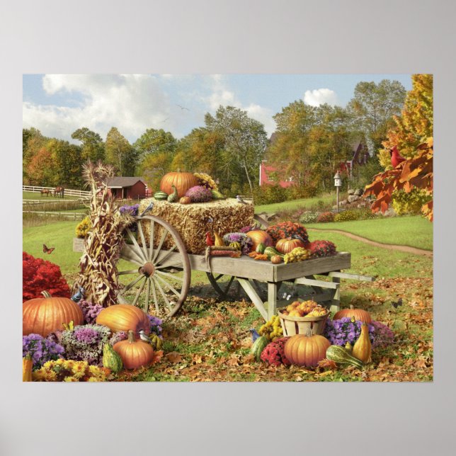 Alan Giana "Autumn Treasures" Poster (Framsidan)