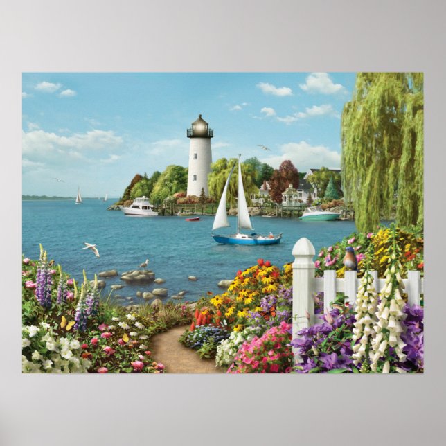 Alan Giana "By the Bay" Poster (Framsidan)