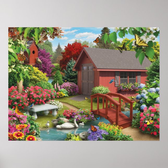 Alan Giana "By the Bridge" Poster (Framsidan)