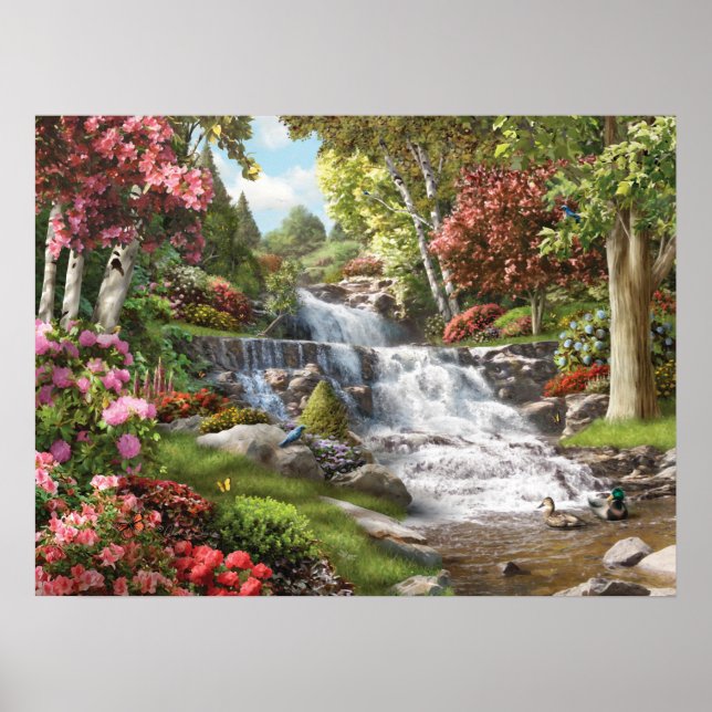 Alan Giana "By the Falls" Poster (Framsidan)