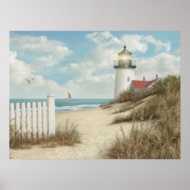 Alan Giana "By the Peaceful Shore" Poster (Framsidan)