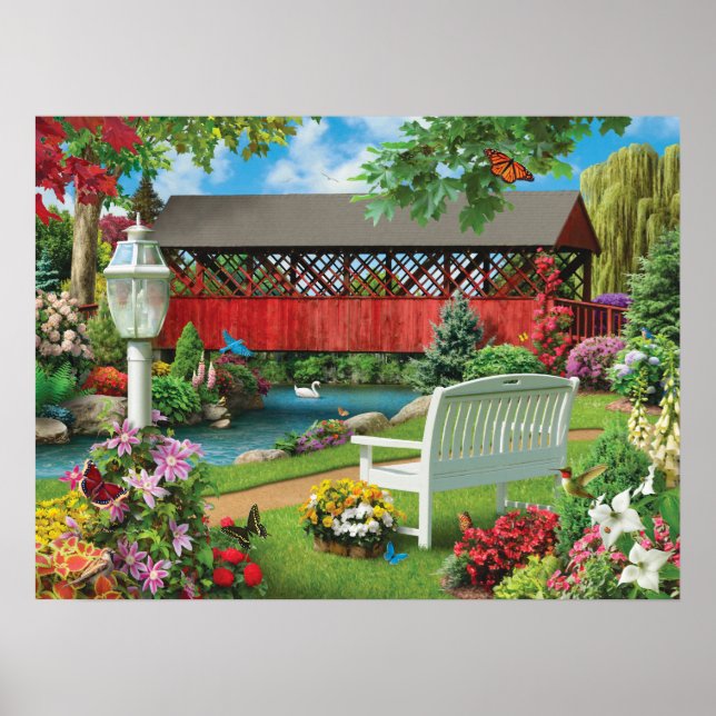 Alan Giana "Countryside Park" Poster (Framsidan)