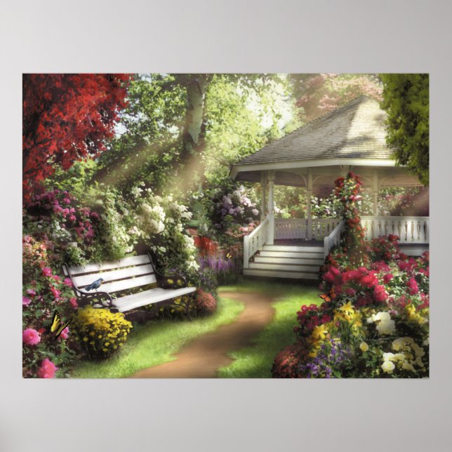 Alan Giana "Garden of Light" Poster (Framsidan)