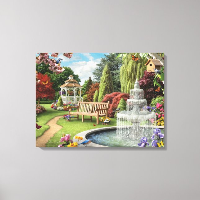 Alan Giana "Gör en önskar 2"-Kanvastryck Canvastryck (Framsida)