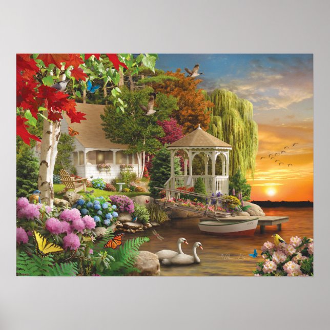 Alan Giana "Heaven på jorden" Poster (Framsidan)