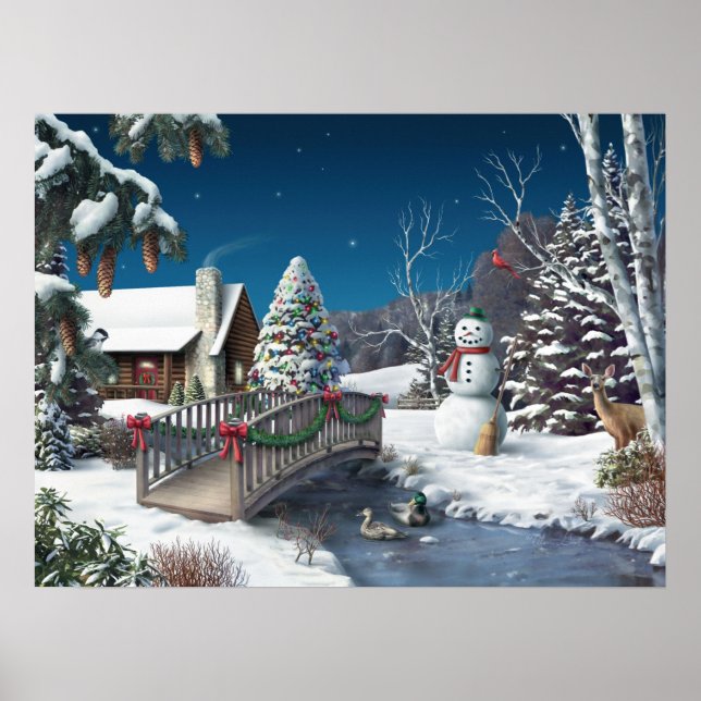 Alan Giana "In Winter's Home" Poster (Framsidan)