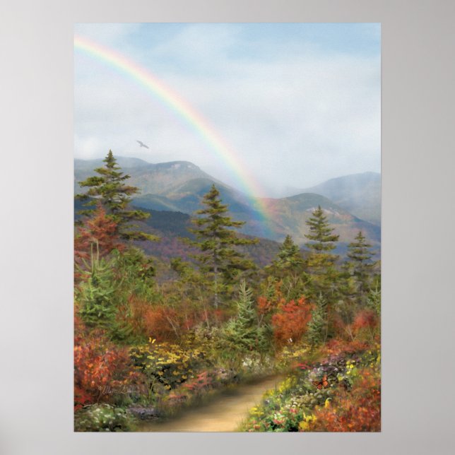 Alan Giana "Misty Mountains" Poster (Framsidan)