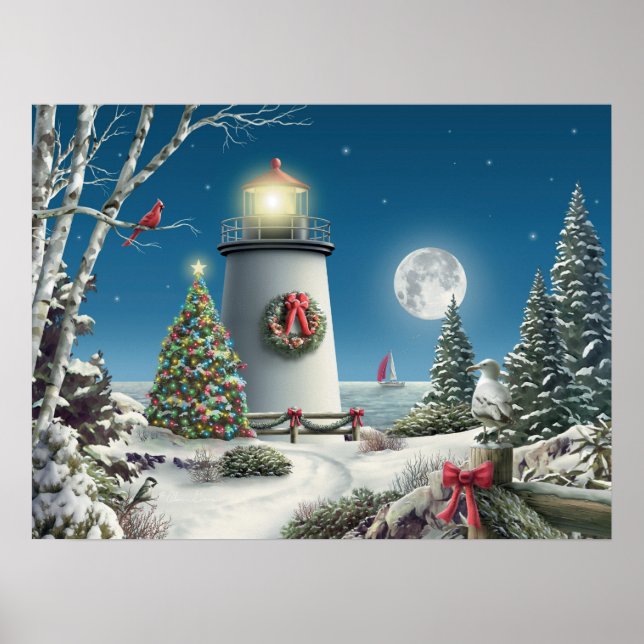 Alan Giana "På natten" Poster (Framsidan)