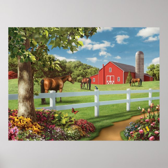 Alan Giana "Pastures of Chance 2" Poster (Framsidan)