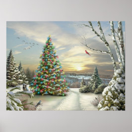 Alan Giana Poster "God jul morgon"