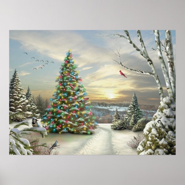 Alan Giana Poster "God jul morgon" (Framsidan)