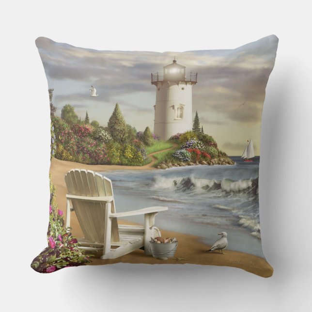 Alan Giana, "som det perfekta stället" kudder Kudde (Framsida)