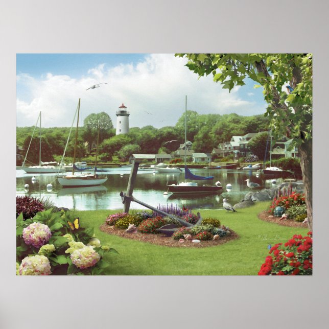 Alan Giana, sommarljus, Poster (Framsidan)