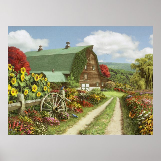 Alan Giana "Valleyens tystnad" Poster (Framsidan)