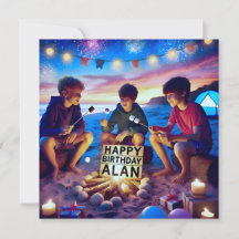 ALAN ~ Grattis på födelsedagen ~ Birthday Boy ~