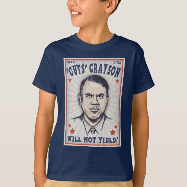 Alan Grayson ska inte avkastning! T-shirt (Framsida)