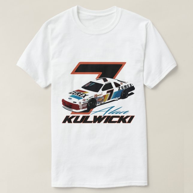 Alan Kulwicki 1990 Premium T Shirt (Design framsida)