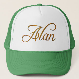 ALAN Namn-Branded Personlig Mode Cap Keps