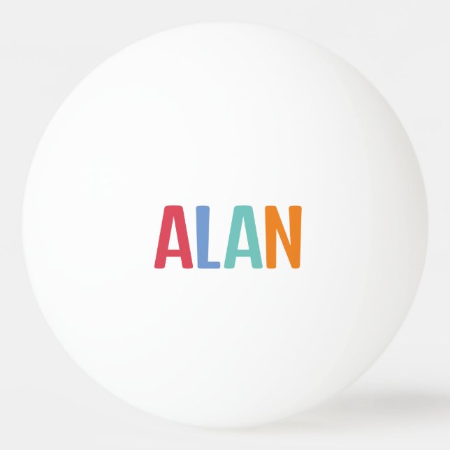 Alan Pingisboll (Framsidan)